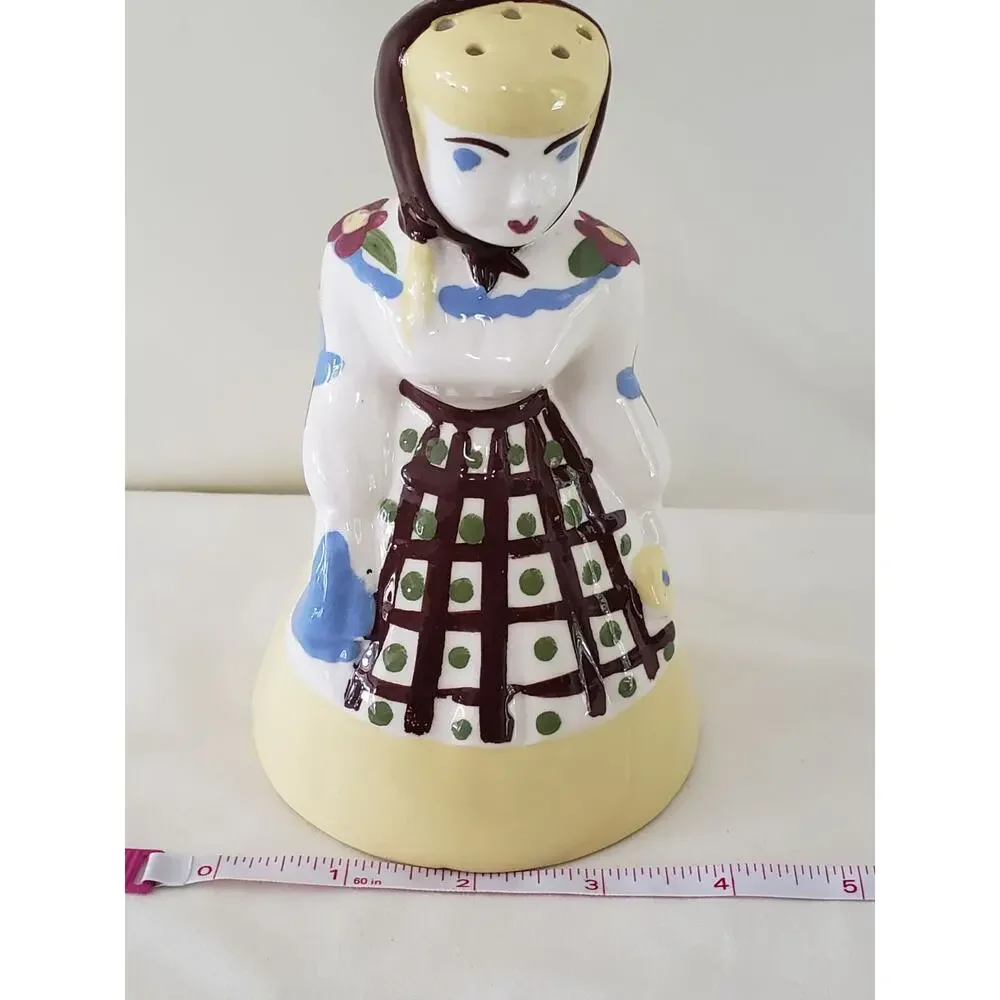 Vintage Cleminsons Pottery Katrina CLEANSER KATE Shaker Salt / Pepper Shaker